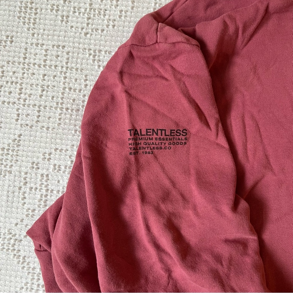 Talentless Casual Mauve Sweatshirt